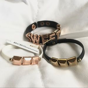 BUNDLE - 3 BCBGeneration Stacking Bracelets
